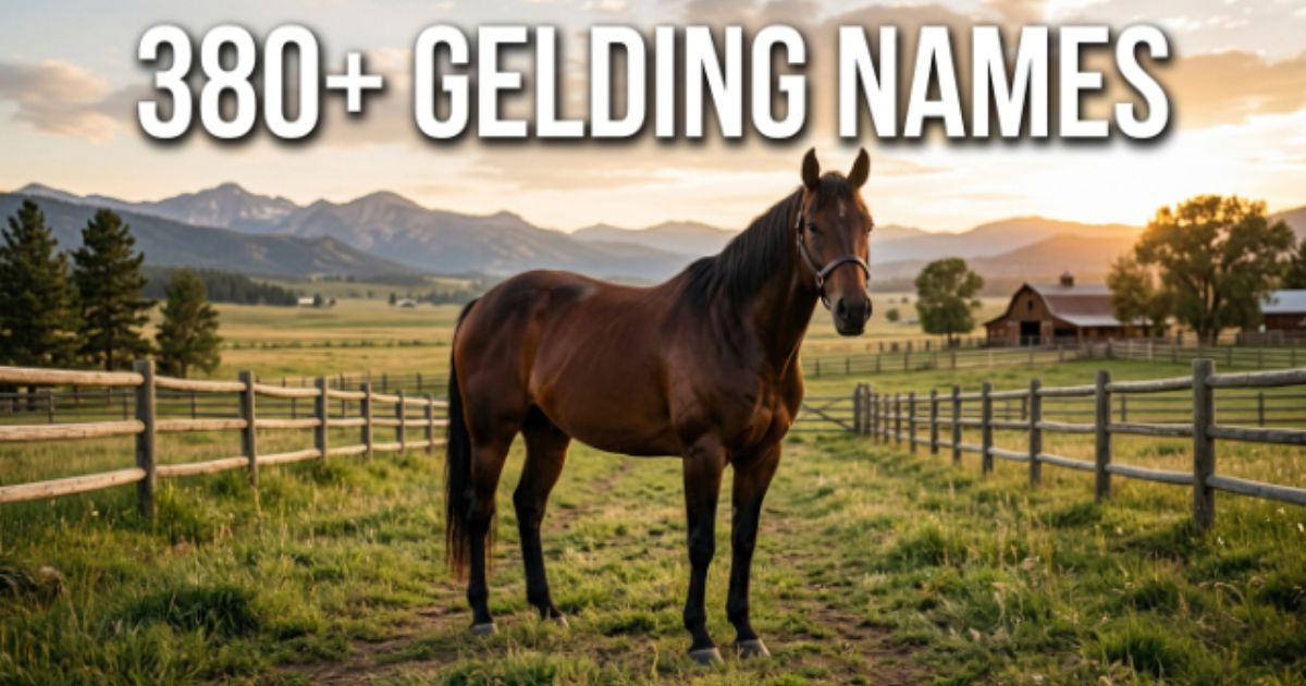 380-gelding-names-for-unique-cool-and-strong-horse-ideas