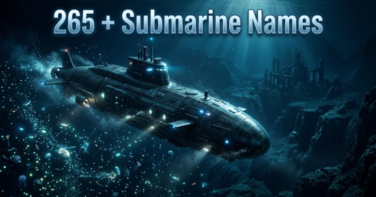 submarine-names-cool-and-unique-ideas-list